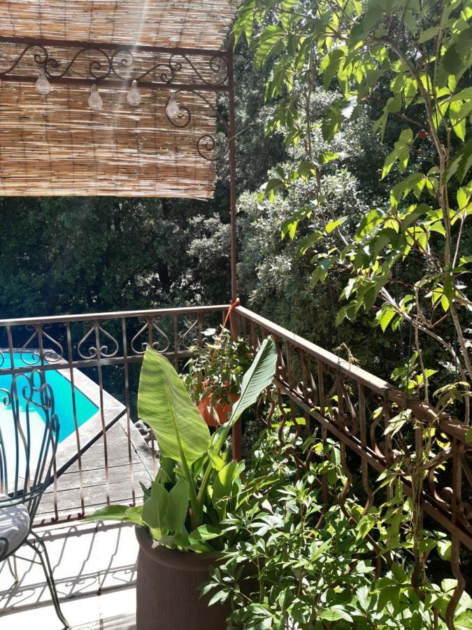 Le Calme De La Garrigue Bed & Breakfast Russan Exterior foto