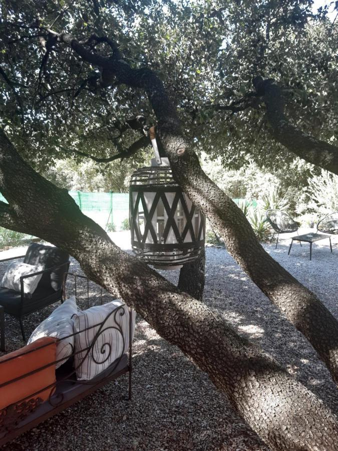 Le Calme De La Garrigue Bed & Breakfast Russan Exterior foto